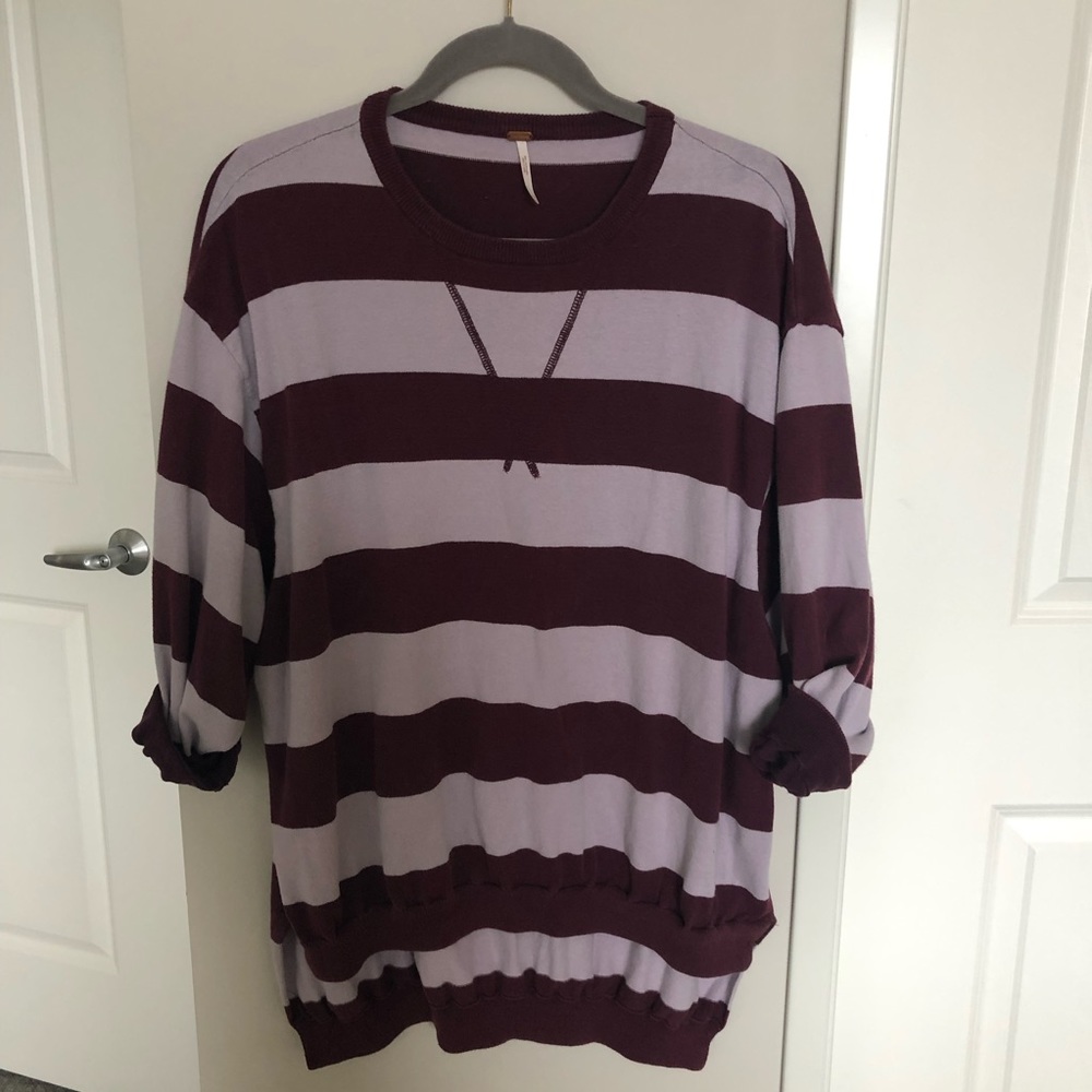 Free people Oversized Long Sleeve Shirt